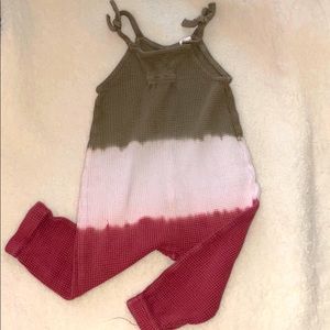 Tie dye romper